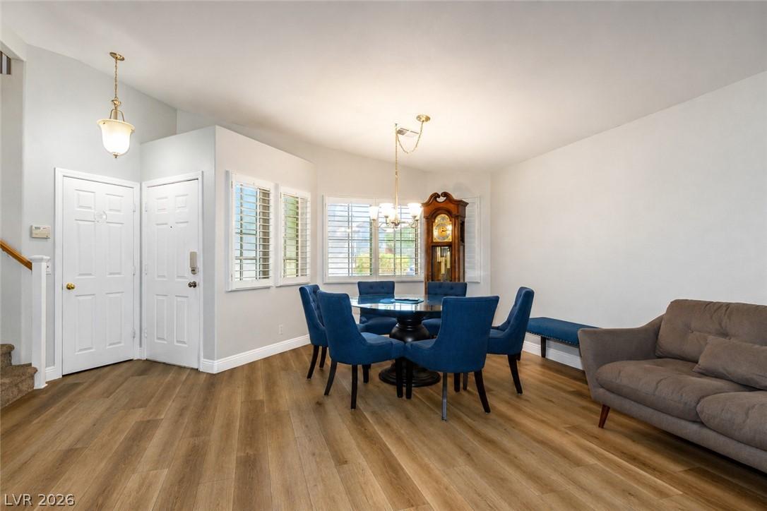Image 3: This naturally illuminated dining room boasts ligh