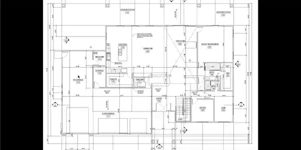 Image 2: Explore the comprehensive first-floor blueprint, f