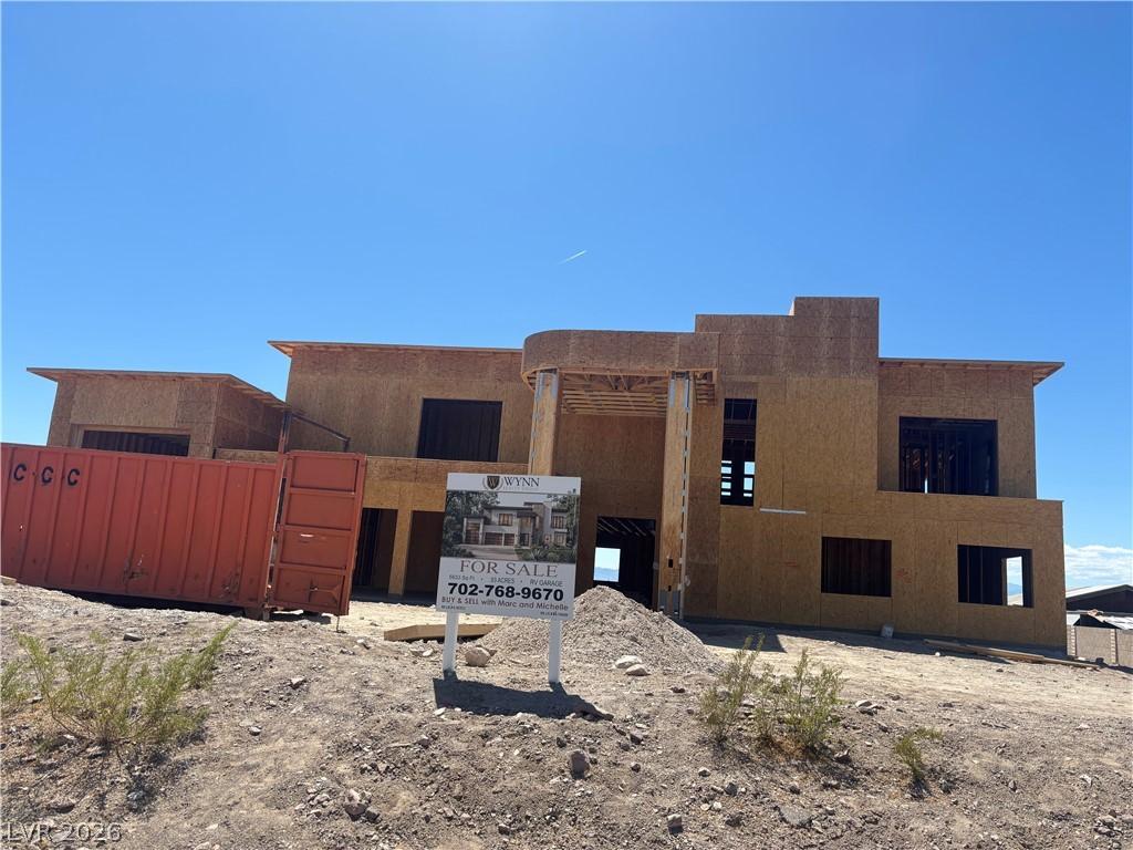 Image 4: Newly constructed residence under blue skies await