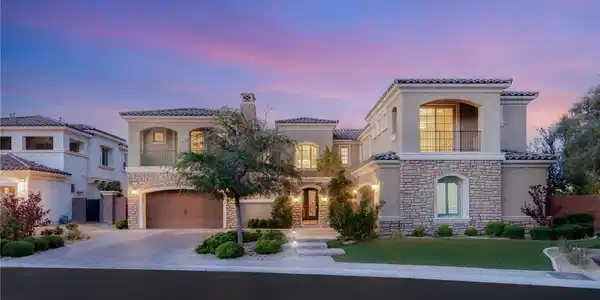 Image 3: This grand residence showcases Mediterranean-inspi