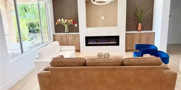 Image 2: A well-appointed kitchen and dining area features