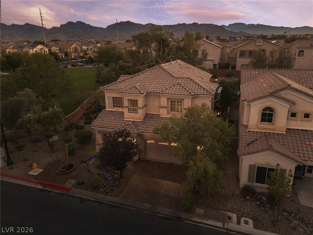 Image 2: An aerial perspective reveals a residential commun