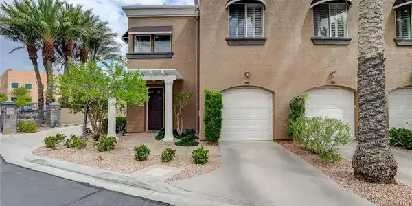 Image 2: A desert-friendly landscape surrounds this invitin