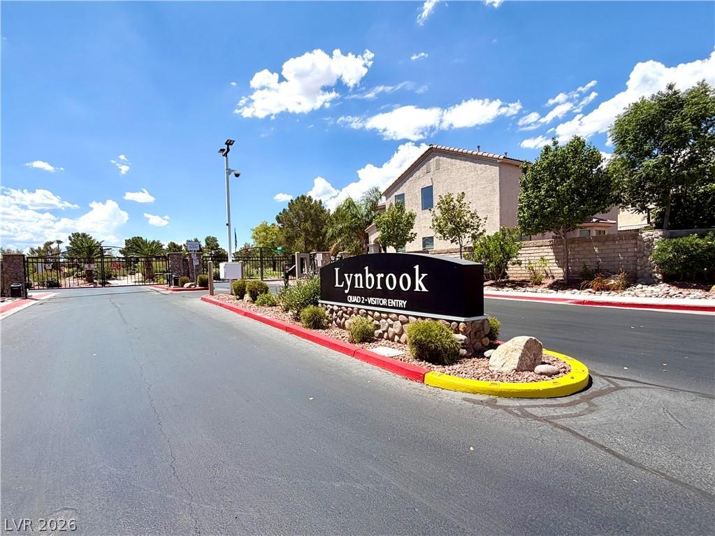 Image 3: Gated entrance to Lynbrook Community