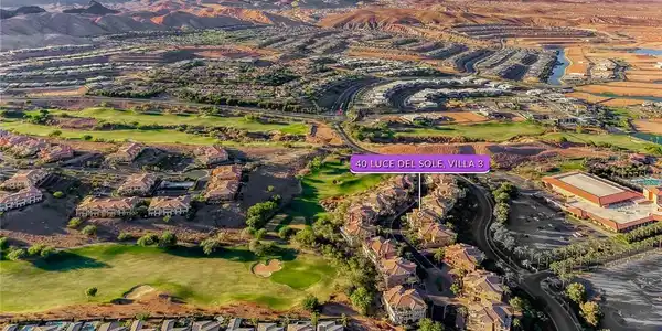 Image 2: Discover expansive golf course vistas with mountai