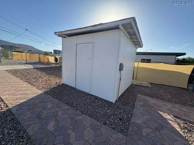 Image 3: An outdoor storage unit provides practical solutio