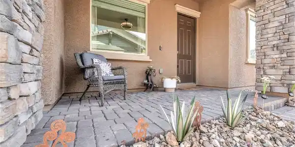 Image 3: Perfect porch for morning coffee.