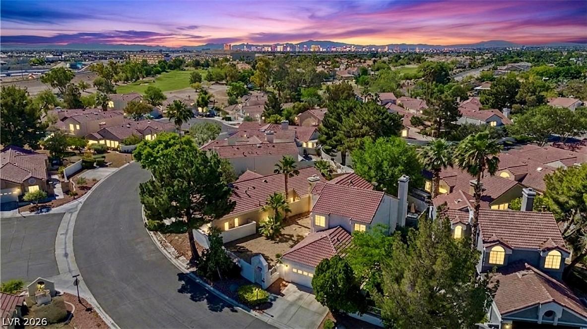 Image 2: An aerial panorama reveals a residential neighborh