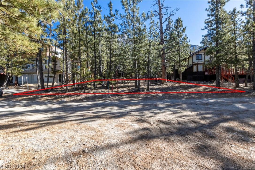 Image 3: from across the street looking into the lot