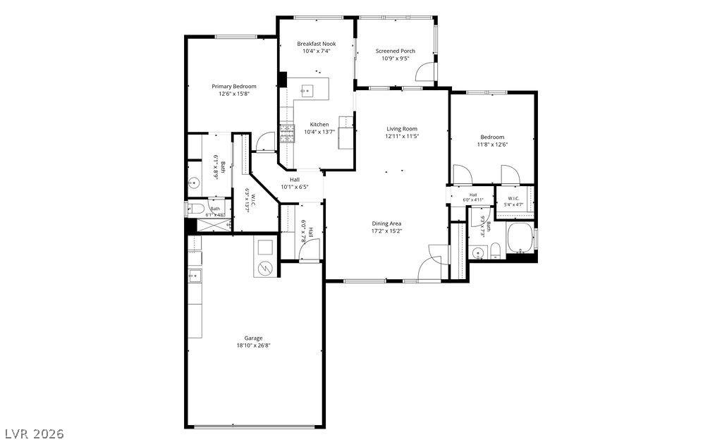Image 3: Functional floorplan offers distinct living zones