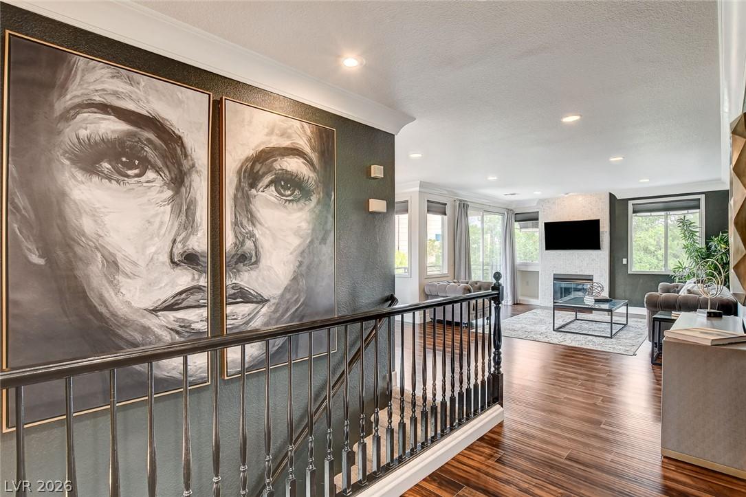Image 3: Rich hardwood like floors welcome you to a spaciou