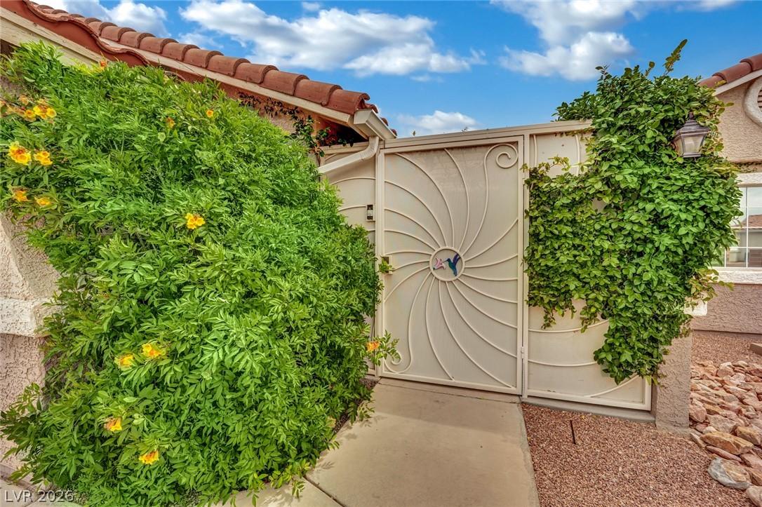 Image 3: Doorway to property with a privacy gate