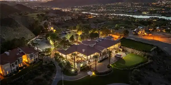 Image 4: Aerial view at dusk of and SOUTH SHORE COUNTRY CLU