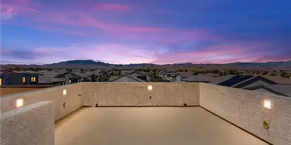 Image 2: Panoramic mountain views stretch across the horizo
