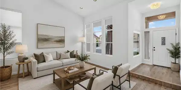 Image 2: Natural light illuminates this inviting living spa