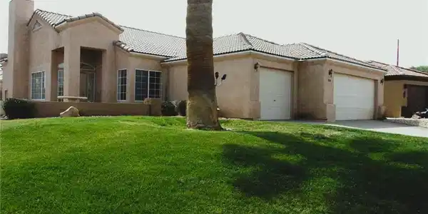 Image 2: Mediterranean / spanish-style house with stucco si