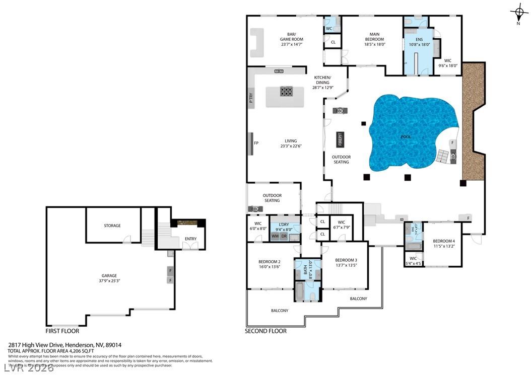 Image 3: View of floor plan / room layout