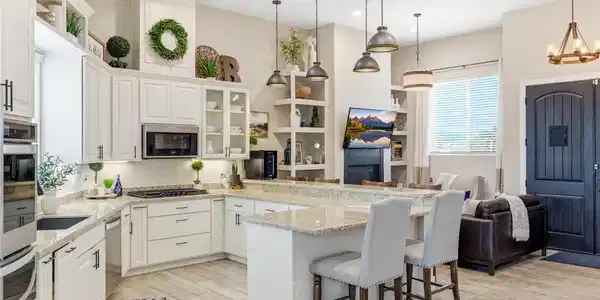 Image 4: House#1 kitchen which includes all stainless steel