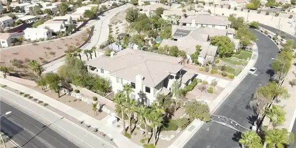Image 3: Aerial view of residential area