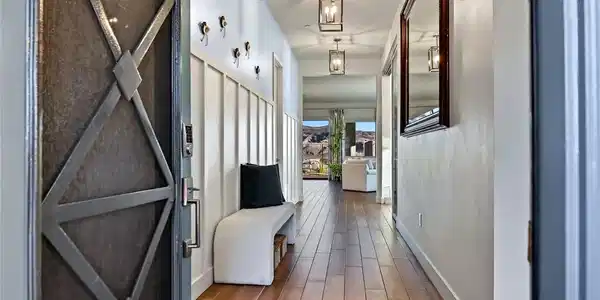 Image 4: An inviting hallway showcases classic board and ba