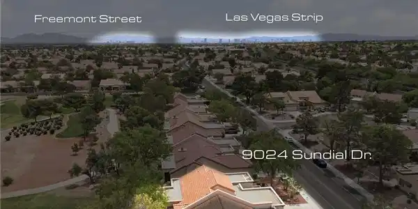Image 4: Distant skyline vistas frame this neighborhood set