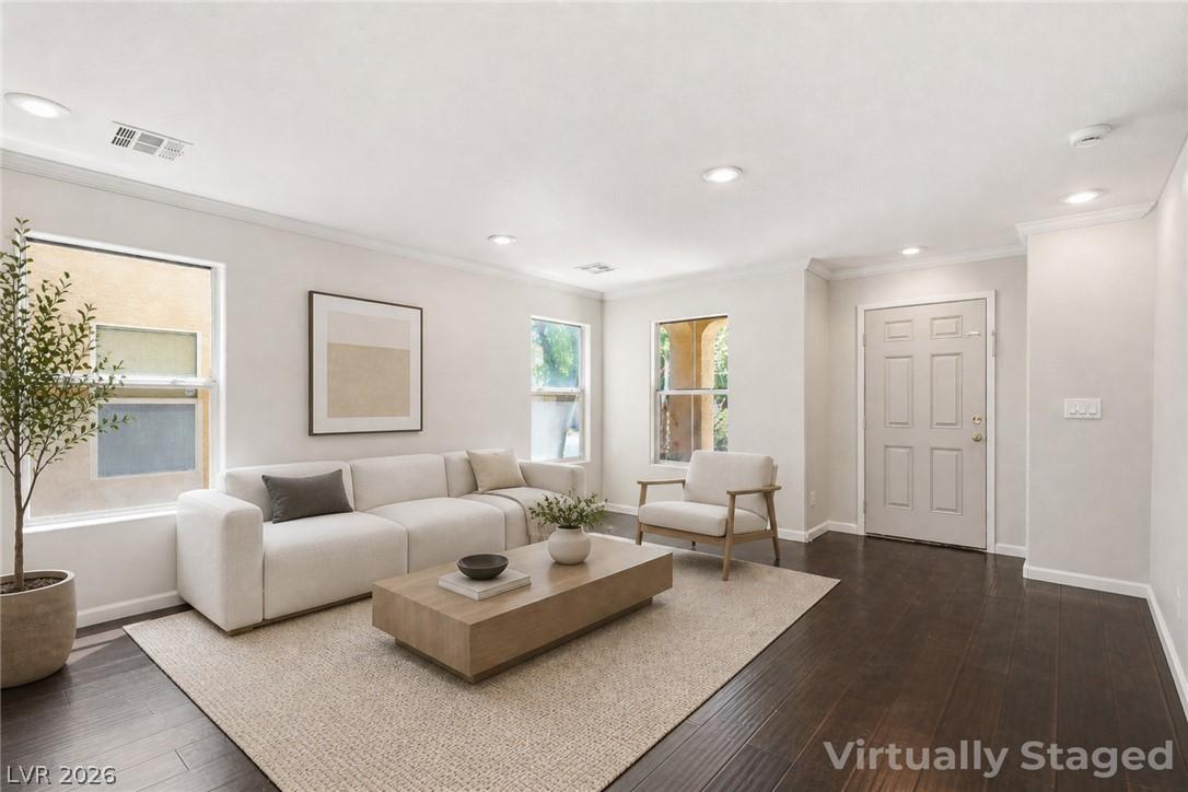 Image 2: Family Room open Bright - Virtually Staged