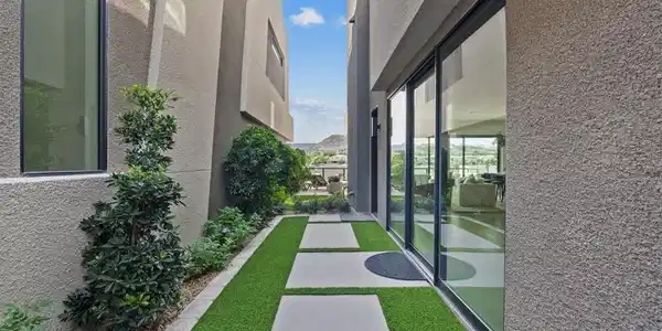 Image 3: Front Door Entry and Dining Room Pocket Doors