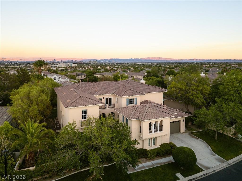 Image 1: An aerial perspective reveals a majestic property