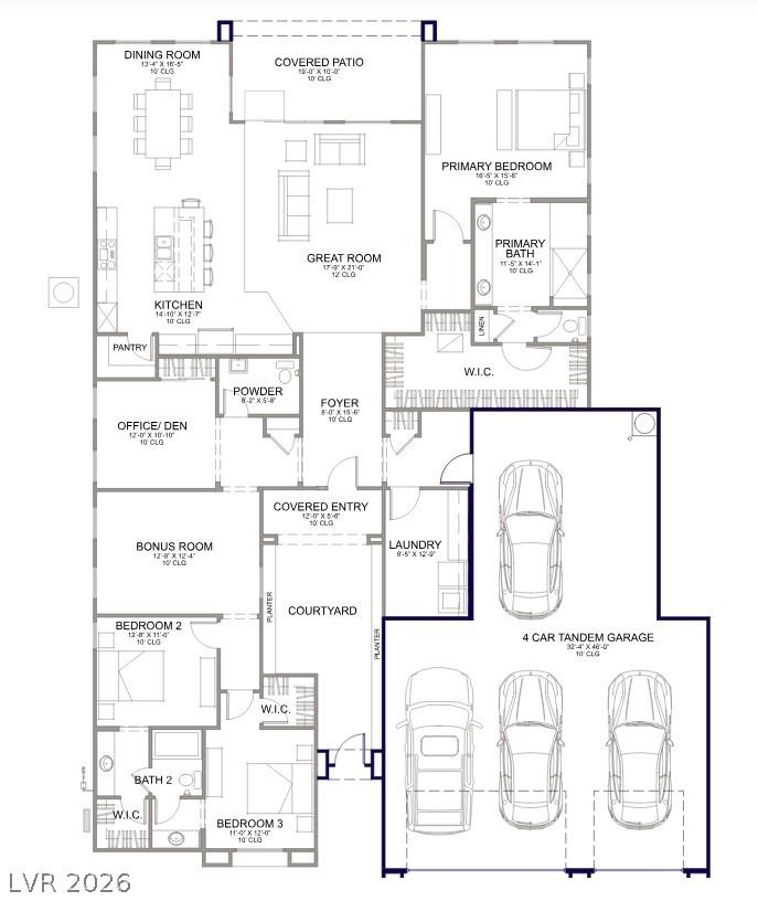 Image 2: Visualize the thoughtful layout of this home with
