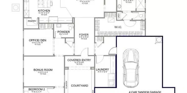 Image 2: Visualize the thoughtful layout of this home with