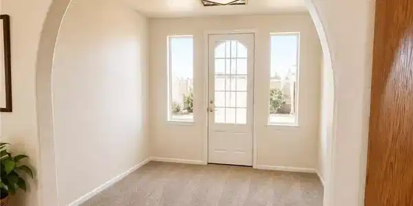 Image 3: Virtually Staged. An inviting entry space, offerin