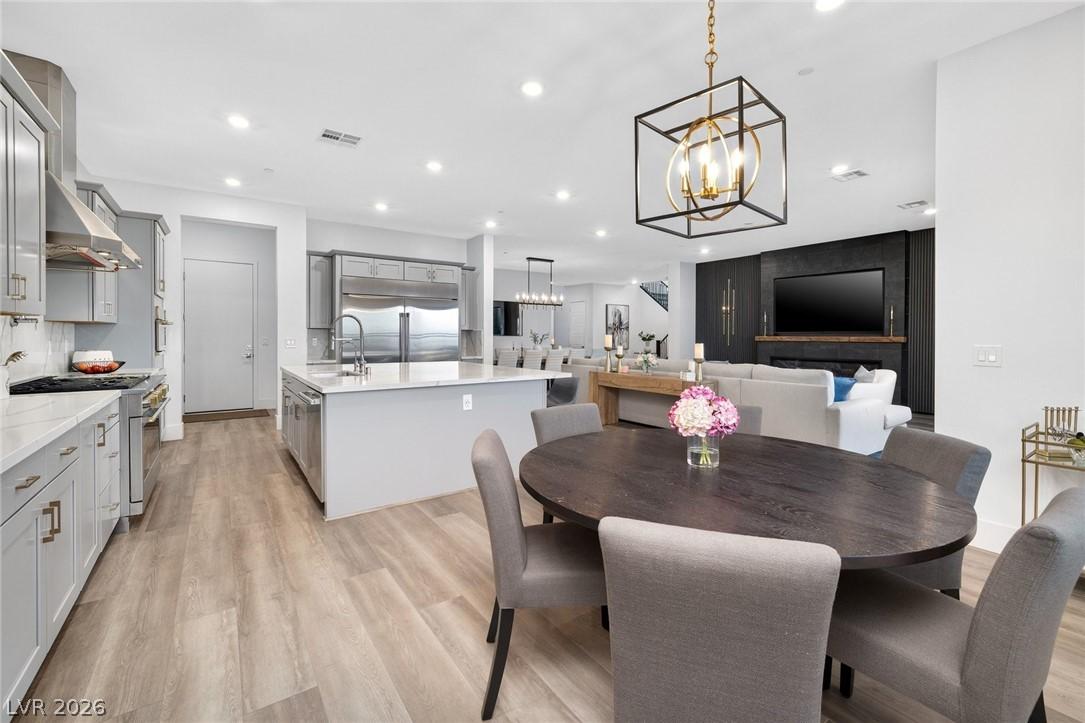 Image 4: This open-concept residence showcases a well-appoi