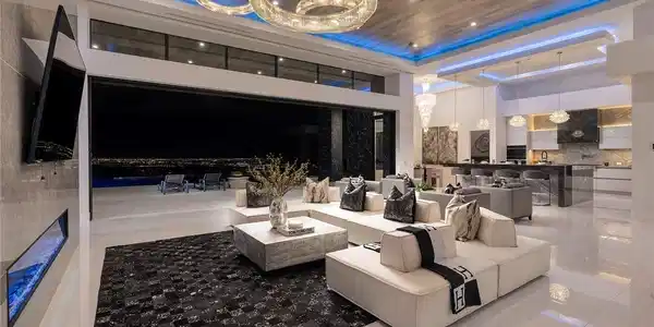 Image 3: Gleaming tile floors and majestic ceilings frame a
