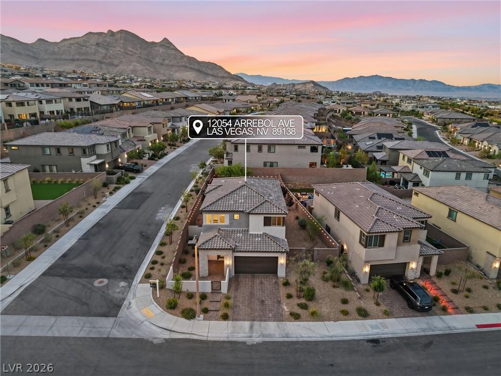 Image 3: An aerial perspective reveals a modern residential