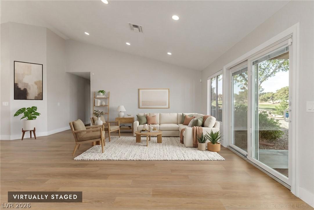 Image 3: A spacious, naturally illuminated living area with