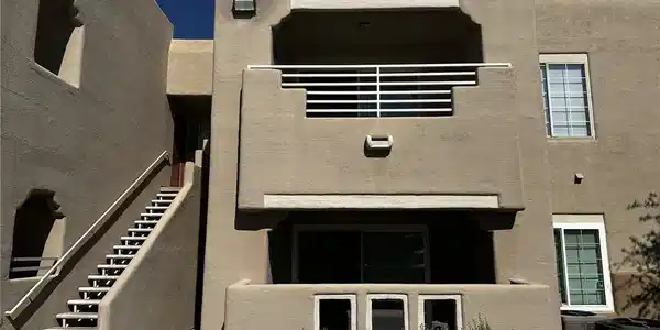 Image 3: Southwest-style architecture defines this exterior
