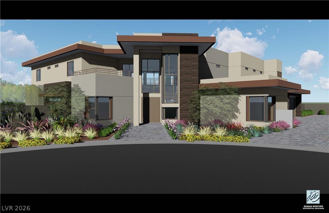 Image 1: Exterior Front Rendering - actual color may vary.