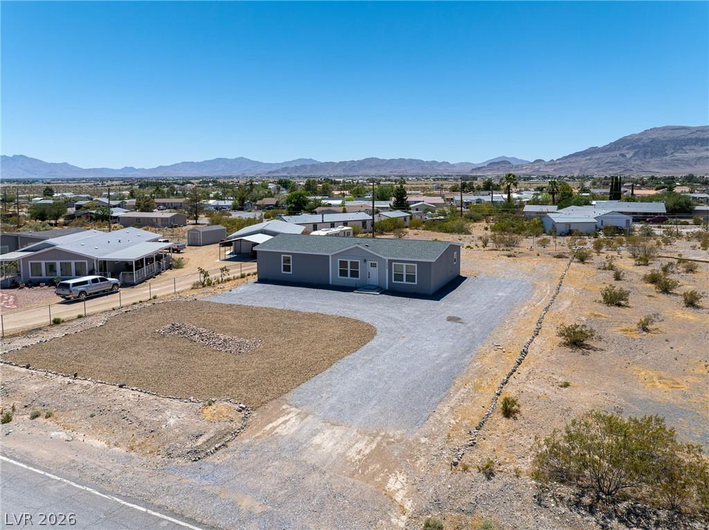 Image 2: Newly constructed residence in a desert landscape