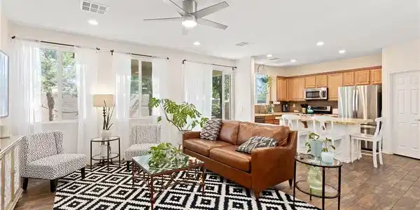 Image 4: An inviting open floorplan seamlessly connects the