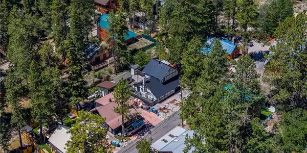 Image 3: Nestled among towering trees, this charming proper
