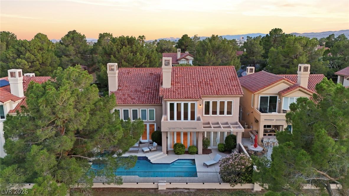 Image 2: An aerial perspective reveals elevated luxury with