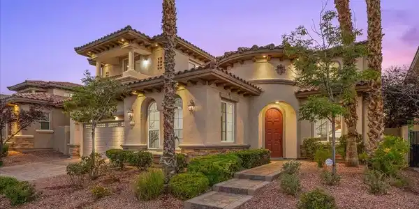 Image 2: Elegant architecture and mature landscaping create