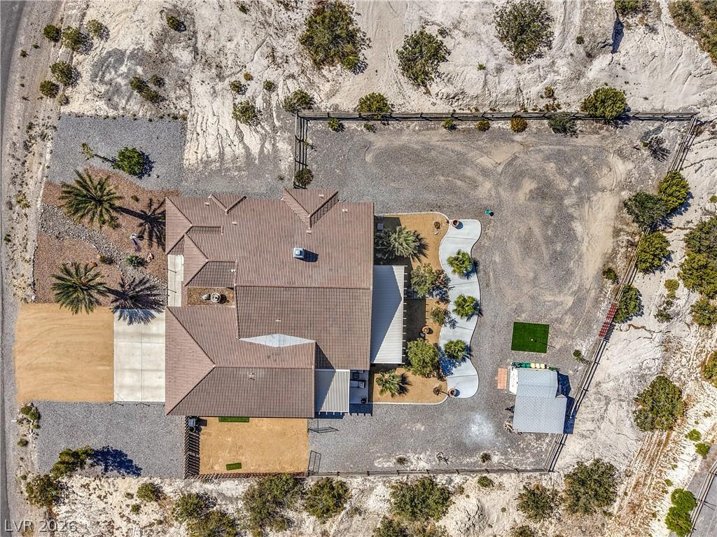 Image 2: An aerial view showcases this desert oasis with a