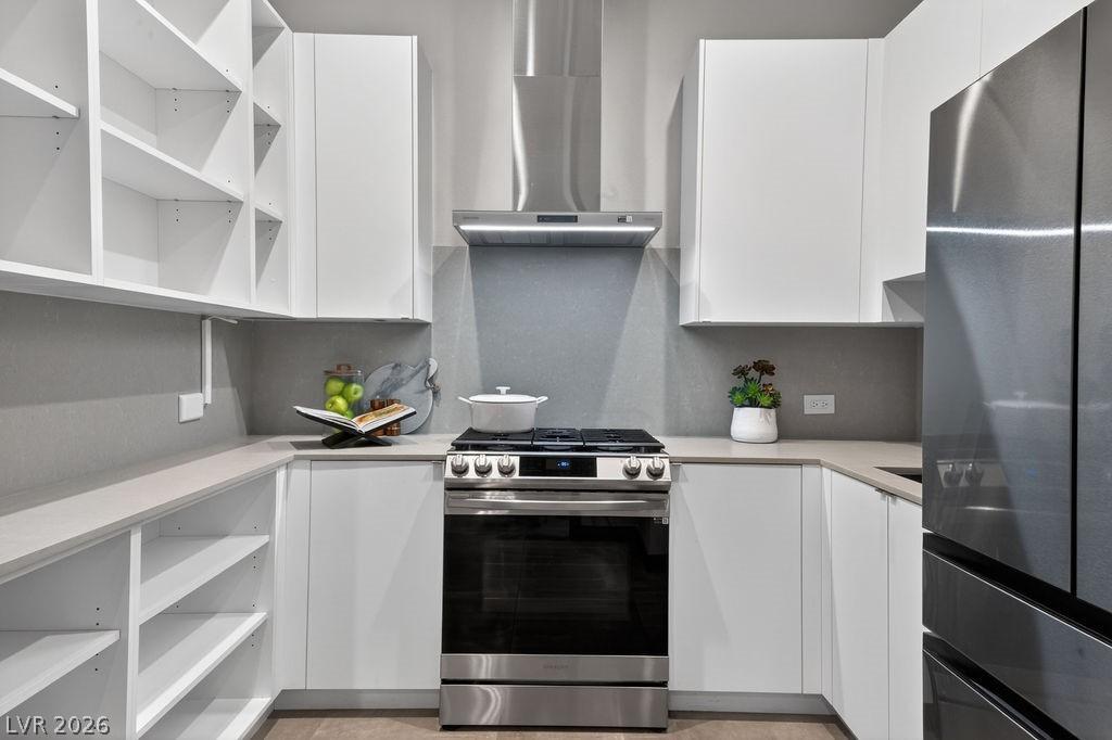 Image 3: Secondary Prep Kitchen with Samsung Bespoke Applia