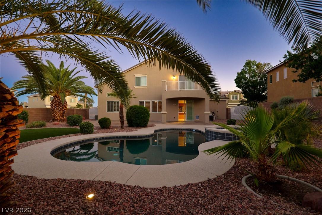 Image 2: Your private backyard escape features a free-form