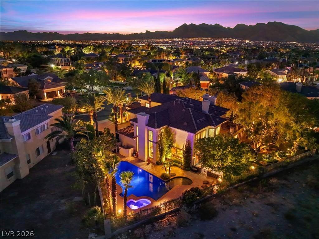 Image 3: An aerial perspective reveals a luxurious residenc