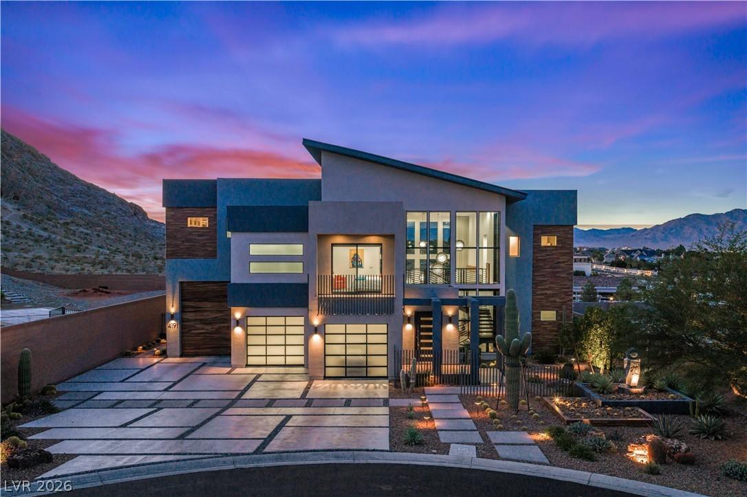 Image 2: A Contemporary masterpiece with illuminated panora