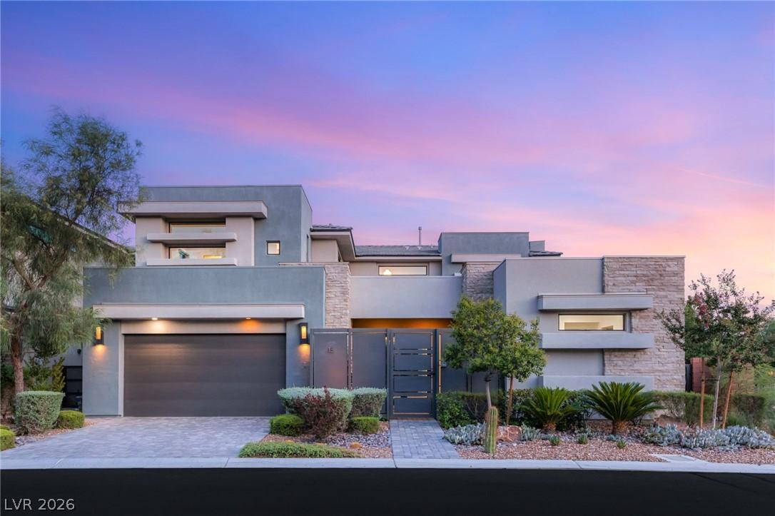 Image 2: View of the gorgeous front exterior of the home at