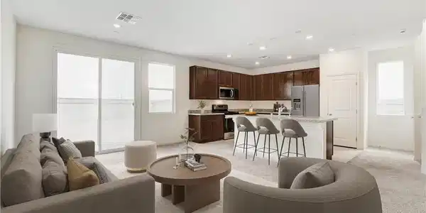 Image 3: Virtually Staged ~ Living Room