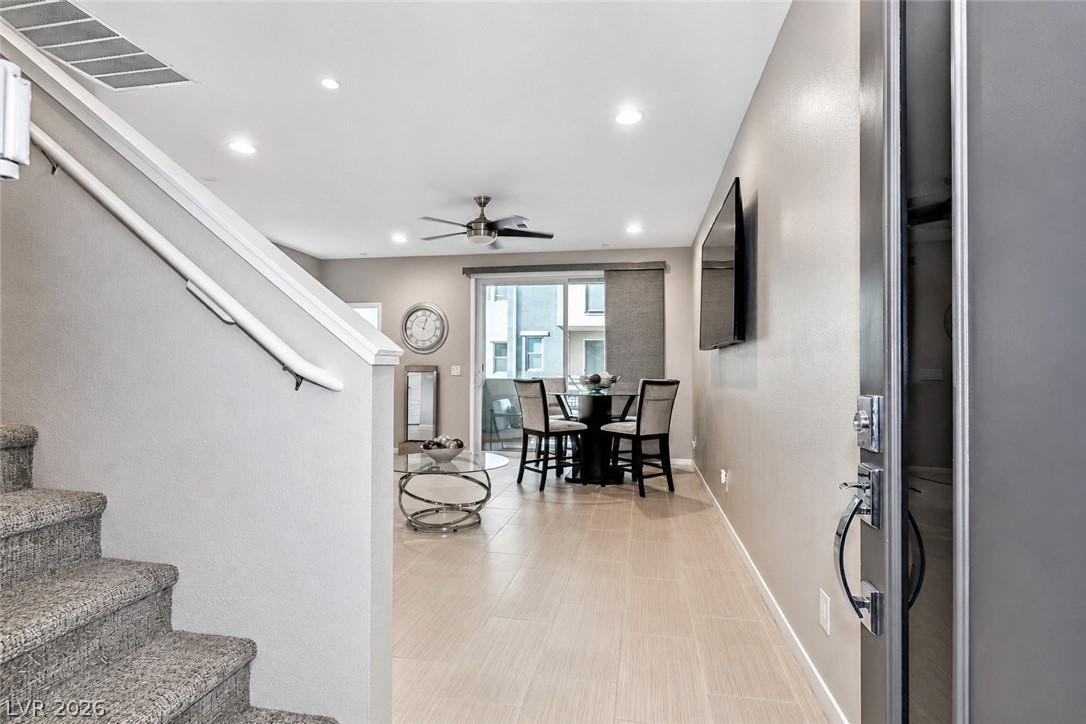 Image 3: Step into this contemporary living and dining area